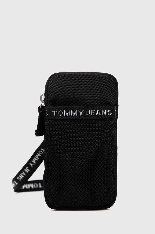 Tommy Jeans Ovitek za telefon Tommy Jeans črna barva