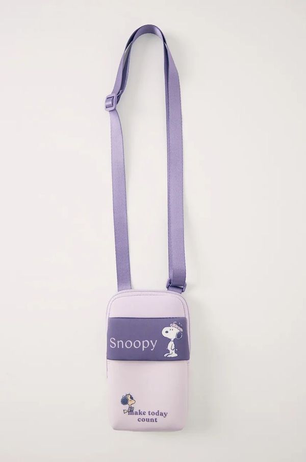 women'secret Ovitek za telefon women'secret Snoopy vijolična barva, 1378874