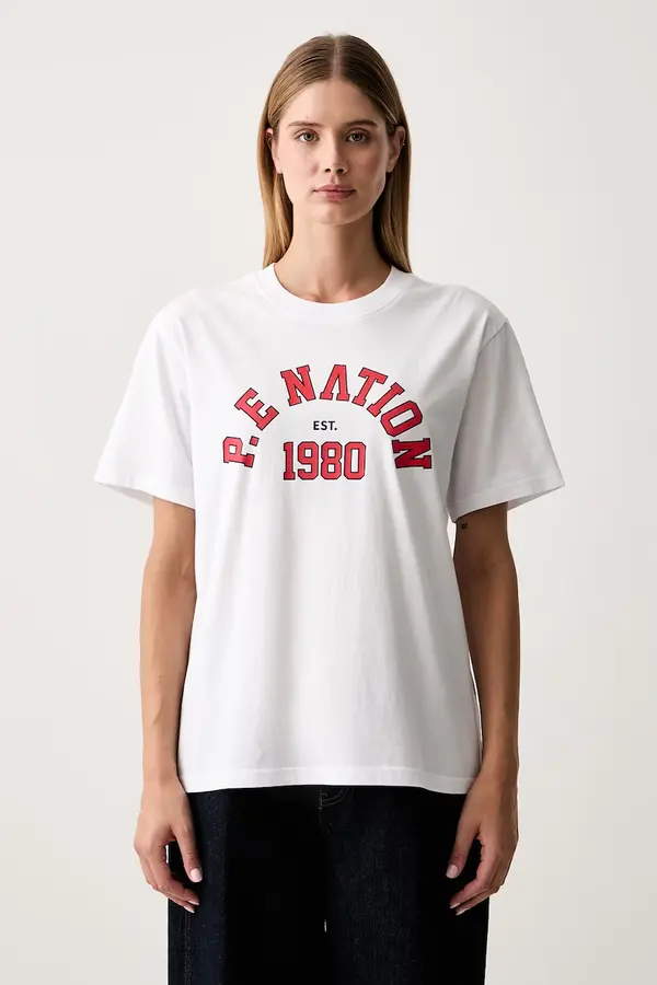 P.E Nation P.E Nation kratka majica ženska bombažna