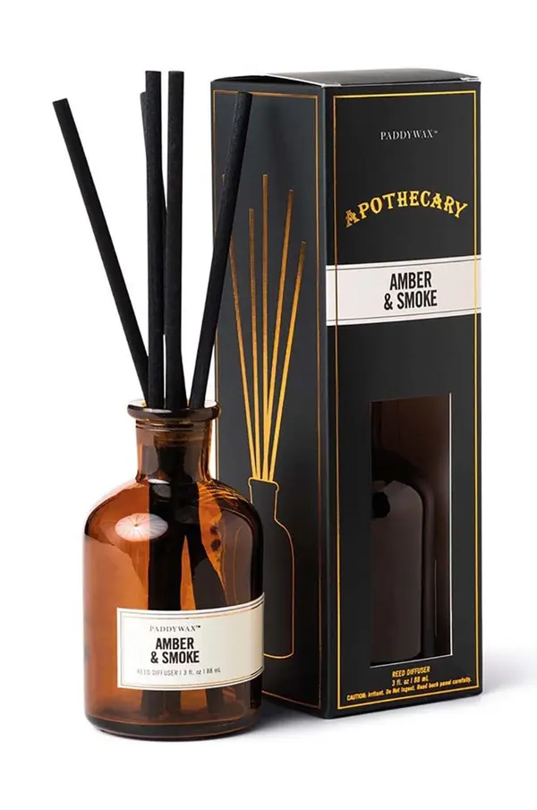 Paddywax Paddywax razpršilec za dišave Amber & Smoke 88 ml