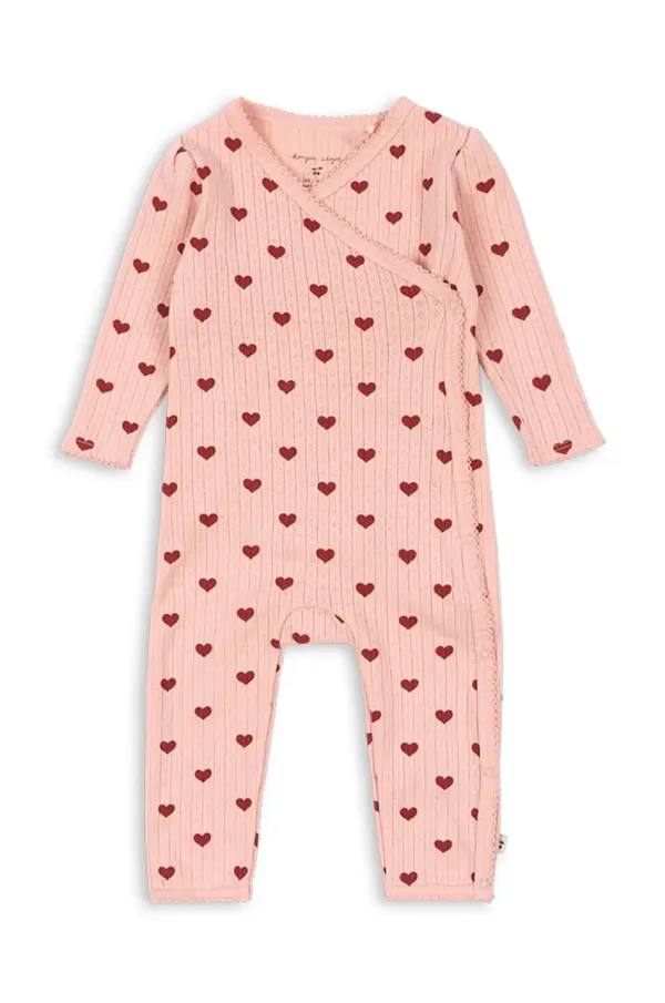 Konges Sløjd Pajac za dojenčka Konges Sløjd MINNIE NEWBORN ONESIE GOTS KS102588