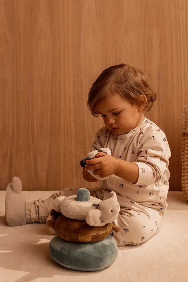 Liewood Pajac za dojenčka Liewood Birk Printed Pyjamas Jumpsuit