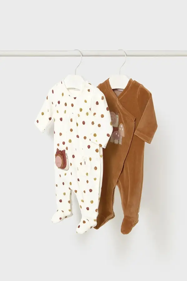 Mayoral Newborn Pajac za dojenčka Mayoral Newborn 2-pack