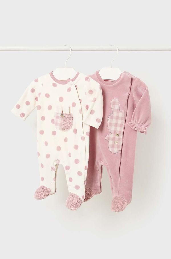 Mayoral Newborn Pajac za dojenčka Mayoral Newborn 2-pack 2781