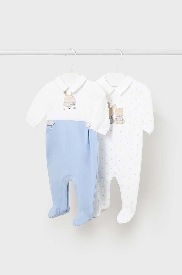 Mayoral Newborn Pajac za dojenčka Mayoral Newborn 2-pack