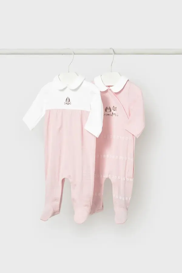 Mayoral Newborn Pajac za dojenčka Mayoral Newborn 2-pack