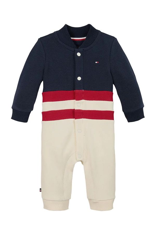 Tommy Hilfiger Pajac za dojenčka Tommy Hilfiger KN0KN01996