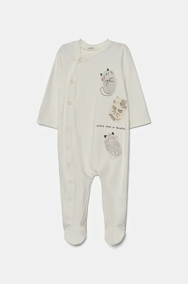 United Colors of Benetton Pajac za dojenčka United Colors of Benetton 3DKE0T01Y