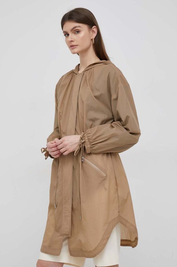 DKNY Parka Dkny ženska, rjava barva