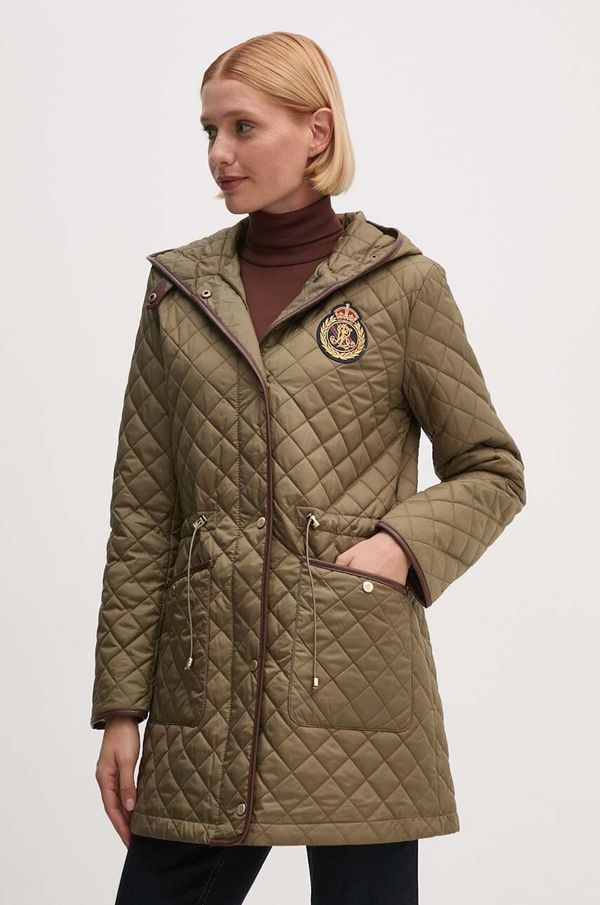 Lauren Ralph Lauren Parka Lauren Ralph Lauren ženska, zelena barva, 297951264