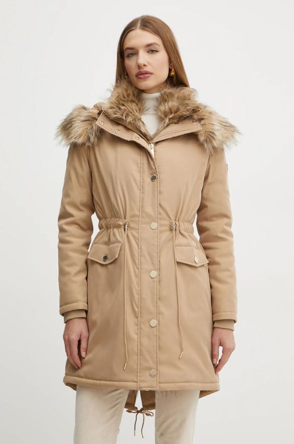 Marciano Guess Parka Marciano Guess WINNIE ženska, bež barva, 4BGL12 7182A