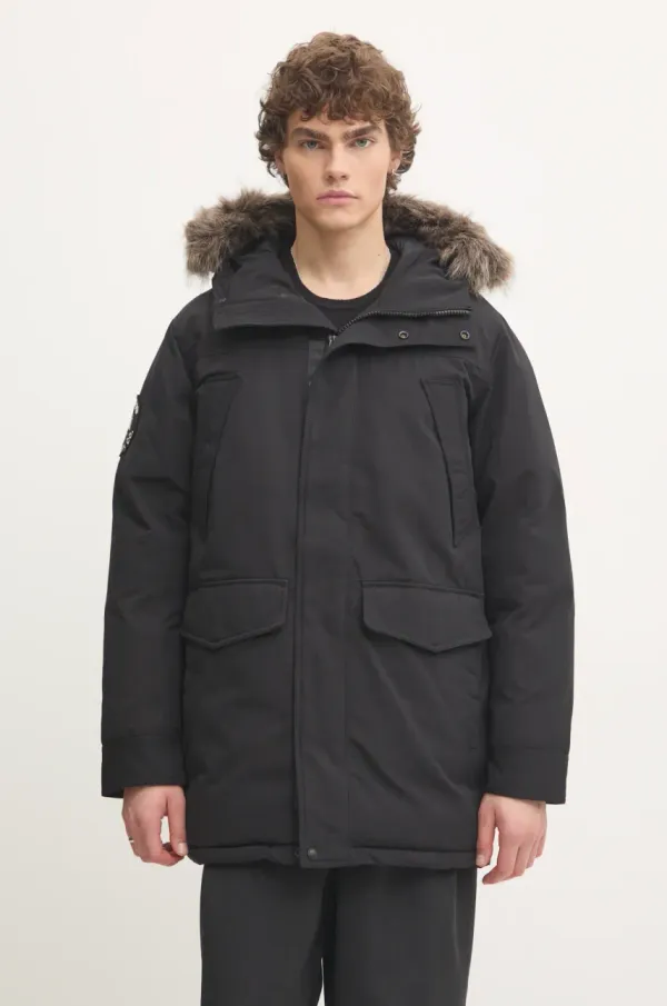 Superdry Parka Superdry moška, črna barva, M5011929A-12A