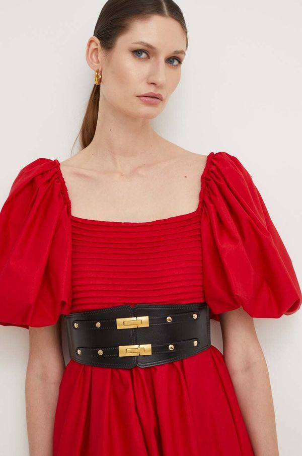 Answear Lab Pas Answear Lab ženski, črna barva