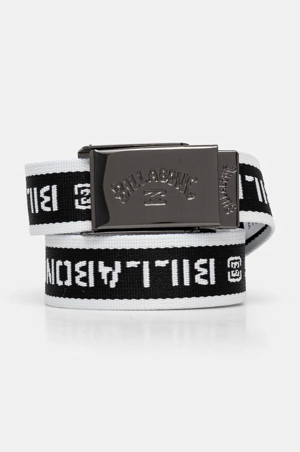 Billabong Pas Billabong Cog Print Web Belt moški, črna barva, ABYAA00264