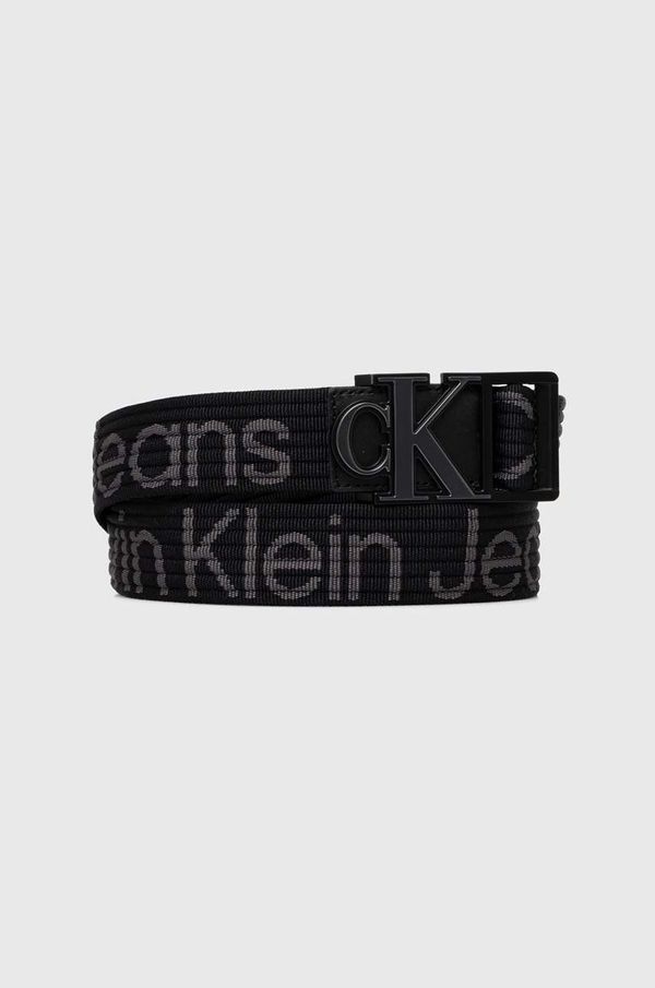 Calvin Klein Jeans Pas Calvin Klein Jeans moški, črna barva