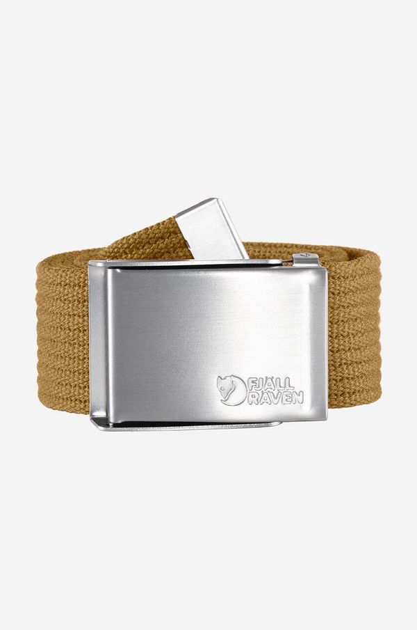 Fjallraven Pas Fjallraven Canvas Belt bež barva