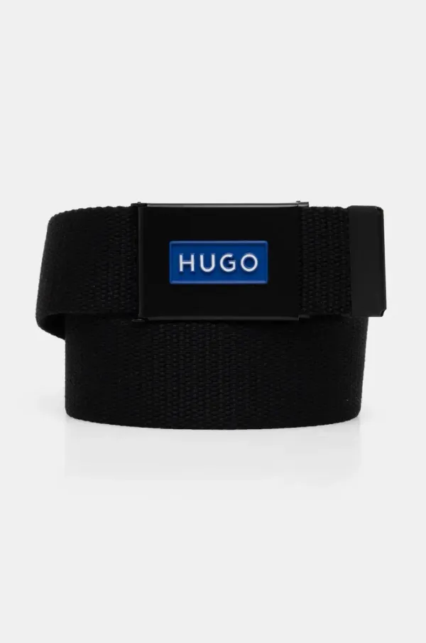 HUGO Blue Pas Hugo Blue moški, črna barva, 50537355