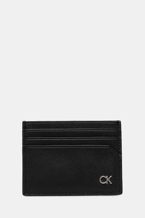 Calvin Klein Pas in usnjen etui za kartice Calvin Klein