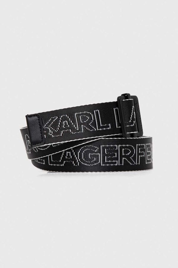 Karl Lagerfeld Jeans Pas Karl Lagerfeld Jeans ženski, črna barva