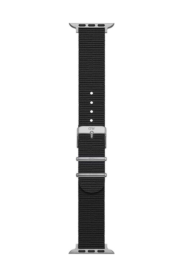 Daniel Wellington Pas za uro apple watch Daniel Wellington Smart Watch Strap Cornwall črna barva