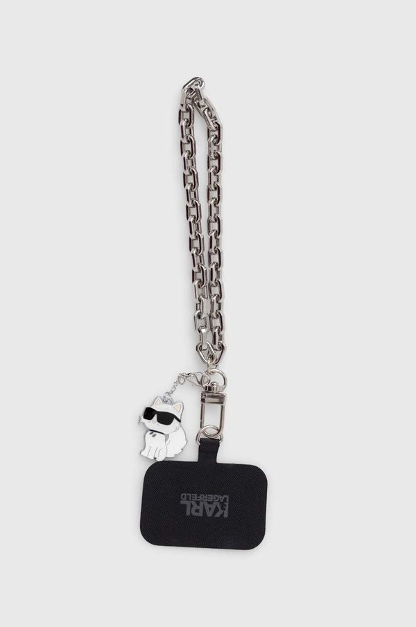 Karl Lagerfeld Pašček za telefon Karl Lagerfeld Universal Hand Strap Choupette