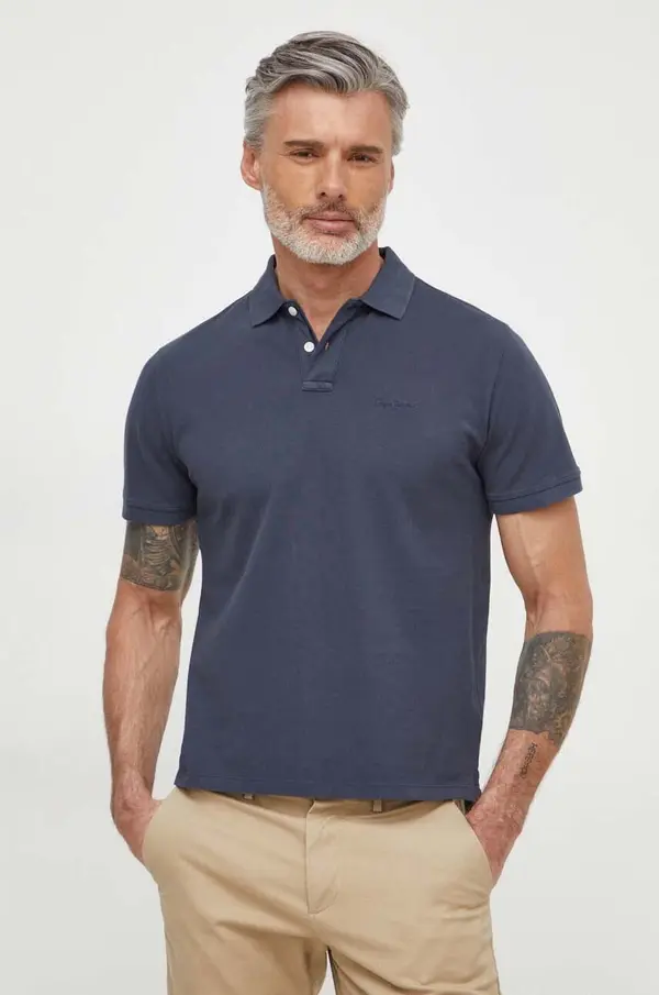Pepe Jeans Pepe Jeans polo majica moška bombažna NEW OLIVER GD