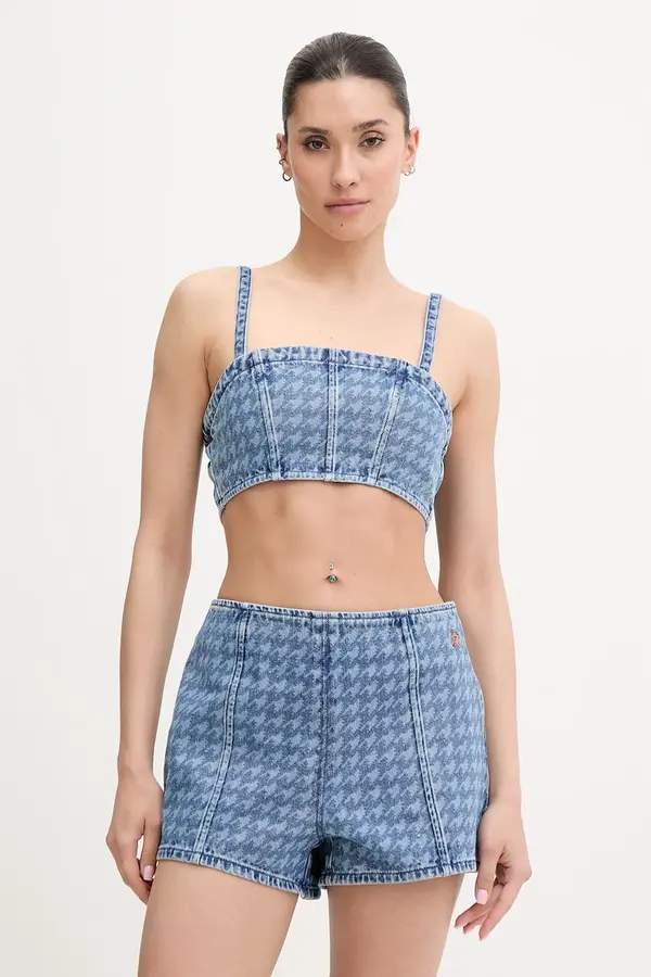 Perfect Moment Perfect Moment crop top ženski denimski