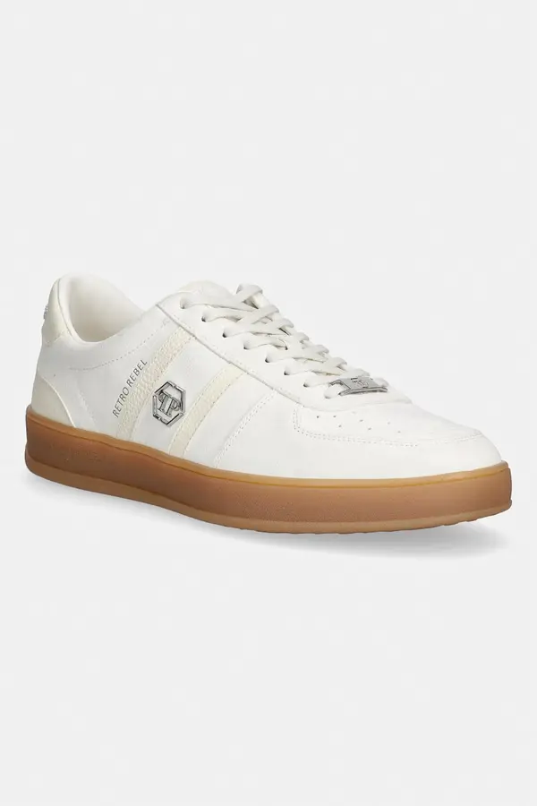Philipp Plein Philipp Plein Lo-Top Sneaker Retro Rebel superge moške semišaste