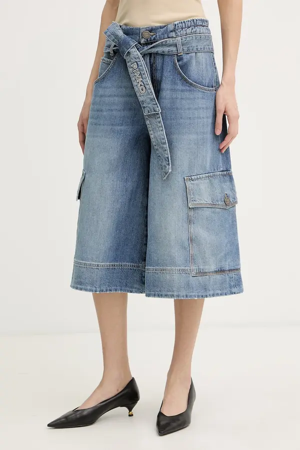 Pinko Pinko cargo kratke hlače ženske denim