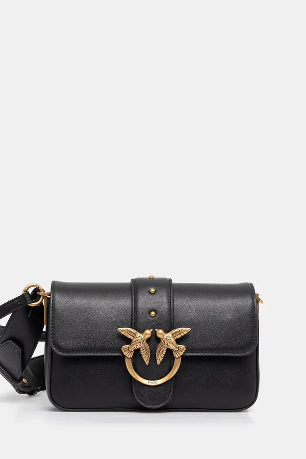 Pinko Pinko crossbody torbica usnjena