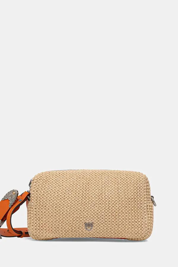 Pinko Pinko crossbody torbica ženska pletena