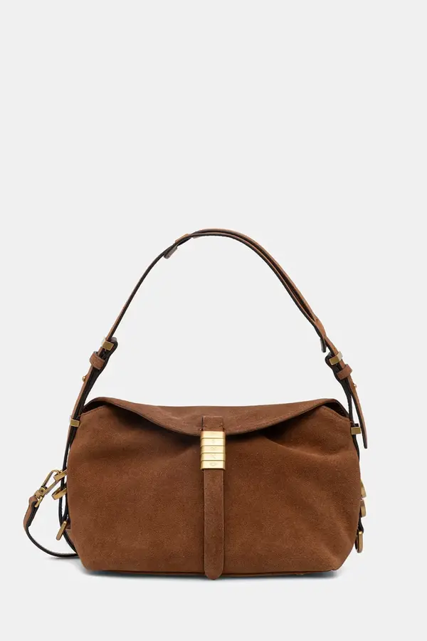 Pinko Pinko crossbody torbica ženska semiš Horizontal