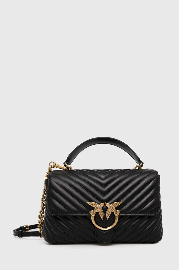 Pinko Pinko crossbody torbica ženska usnjena