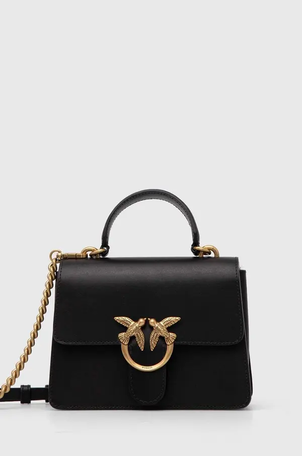 Pinko Pinko crossbody torbica ženska usnjena