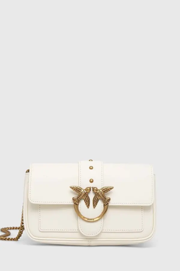 Pinko Pinko crossbody torbica ženska usnjena