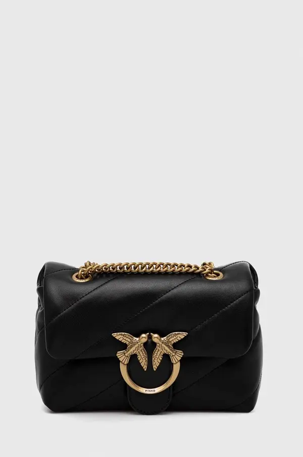 Pinko Pinko crossbody torbica ženska usnjena