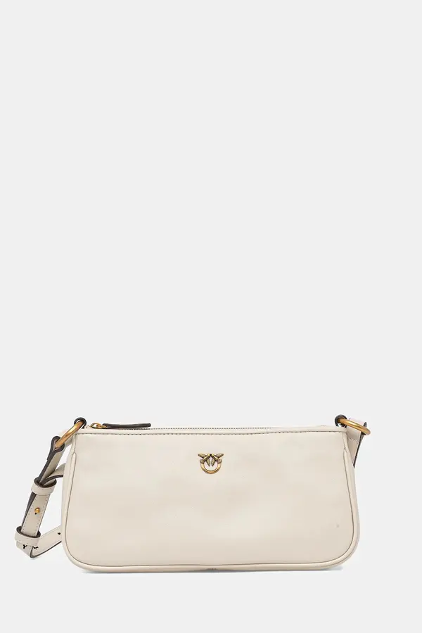 Pinko Pinko crossbody torbica ženska usnjena Horizontal