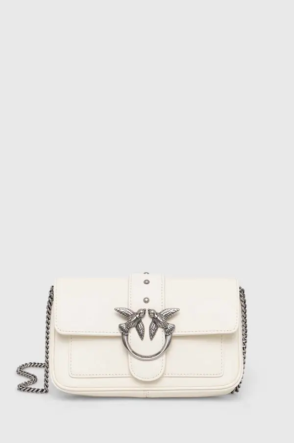 Pinko Pinko crossbody torbica ženska usnjena