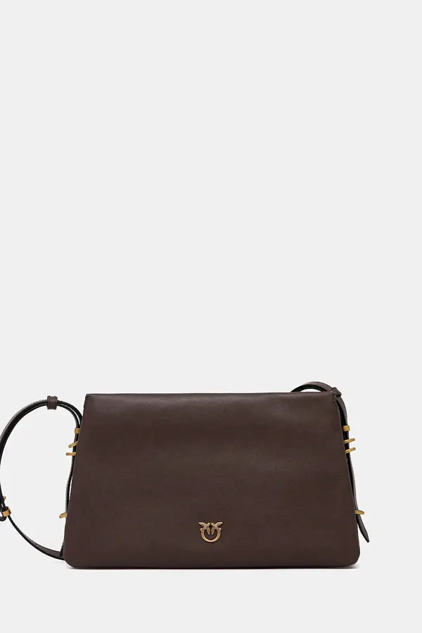 Pinko Pinko crossbody torbica ženska usnjena