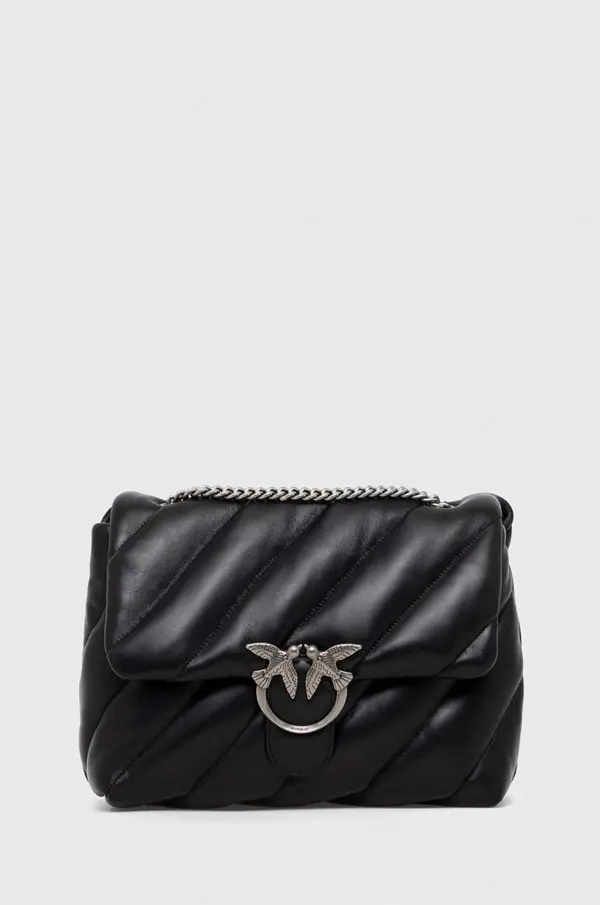 Pinko Pinko crossbody torbica ženska usnjena