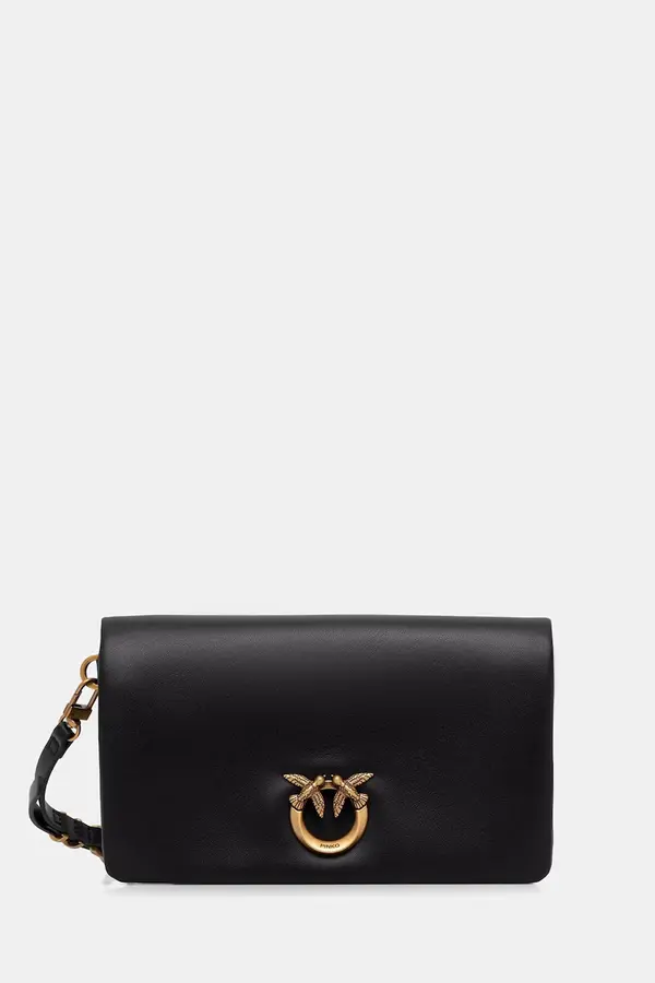 Pinko Pinko crossbody torbica ženska usnjena