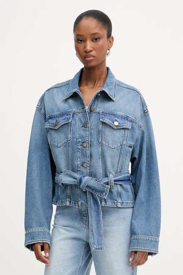 Pinko Pinko jeans jakna ženska bombažna