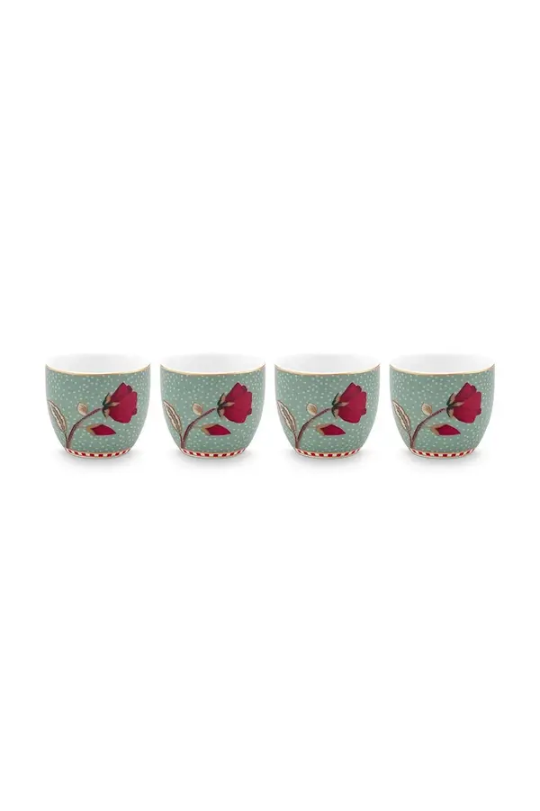 Pip Studio Pip Studio komplet lončkov iz porcelana 4,7 cm