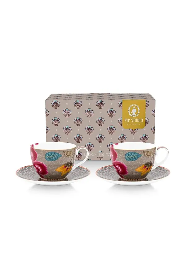 Pip Studio Pip Studio komplet skodelic za kavo iz glaziranega porcelana 300 ml