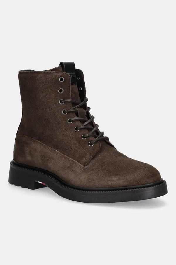 Tommy Hilfiger Piščančki iz semiša Tommy Hilfiger COMFORT LWT SDE BOOT