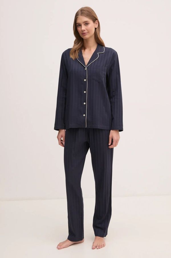 Gant Pižama Gant ženski, mornarsko modra barva, 902444900