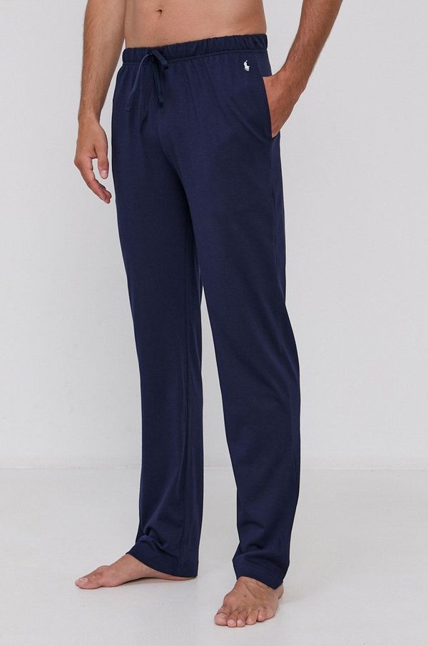 Polo Ralph Lauren Pižama hlače Polo Ralph Lauren moško, mornarsko modra barva