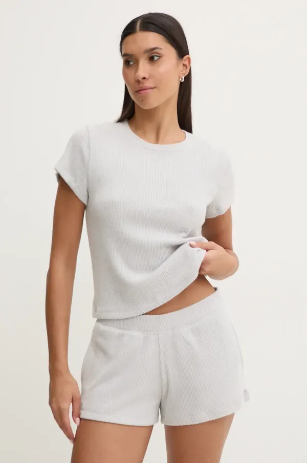 Hollister Co. Pižama Hollister Co. ženska, siva barva, KI346-4022