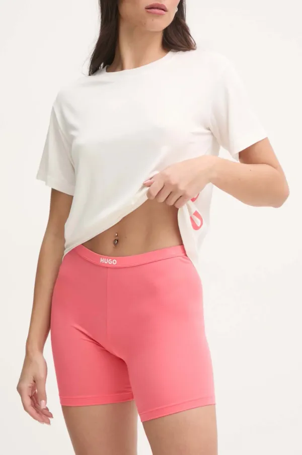 HUGO Pižama HUGO ženska, bež barva, 50531626