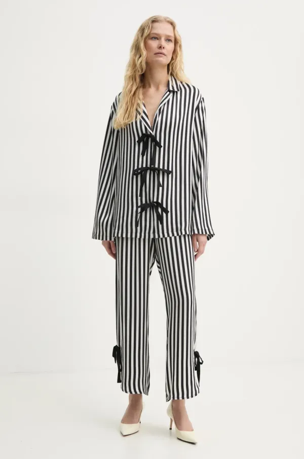 The Sleeper Pižama The Sleeper ženska, črna barva, HC2436PhSS